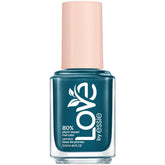 Smalto per unghie Essie a lunga tenuta con finitura cremosa, tempo di asciugatura breve e poche scheggiature, formula vegana, LOVE by Essie, colore: n. 200 doin' my best, verde intenso, 1 x 13,5 ml