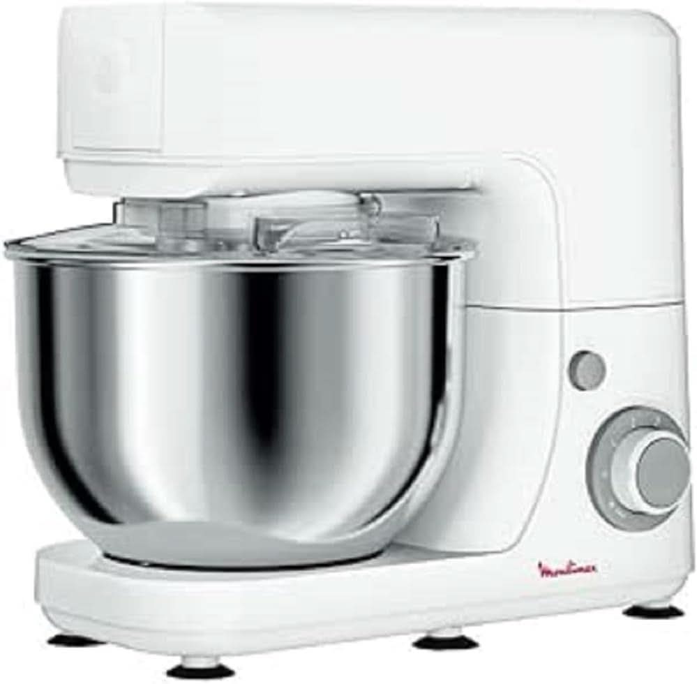 Robot da cucina multifunzione Essential, 800 W, 6 impostazioni di velocità, ciotola in acciaio inossidabile, 4,8 L Mamma e Bambino Naty Shop