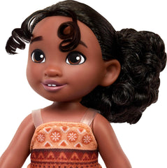 Mattel Disney Moana JBT41 Păpușă la modă Simea cu accesoriu pentru gleznă, 5 articulații articulate și ținută detașabilă, jucărie inspirată din film, JBT41