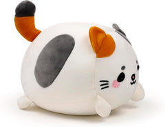 Puckator Swapseazzz pernă de călătorie cu pluș, 2 în 1, Lola La Gatta, alb, standard Perne calatorie Naty Shop