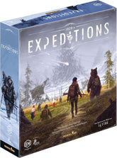 Feuerland Spiele 31025 Gioco da tavolo Expeditions, toni della terra