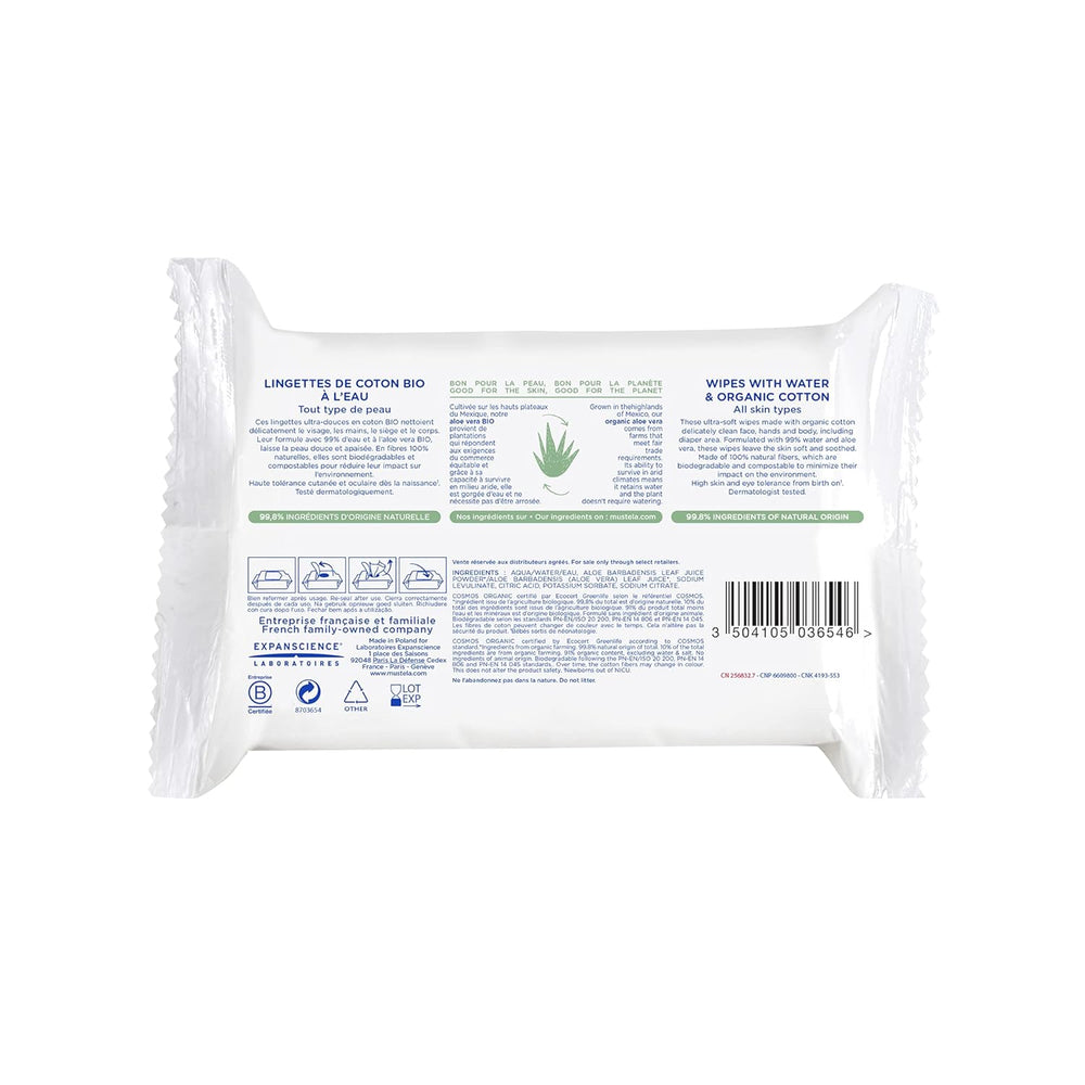 Lingette Coton À L'Eau 60 pz