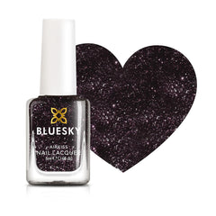 Oja pentru unghii Bluesky Kids - Stardust, maro, ușor de aplicat, non-toxică, pe bază de apă, ojă plană pentru copii, 5 ml, pachet de 1