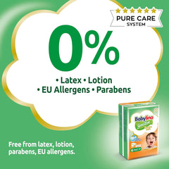 Pannolini per bambini sensibili, taglia 6, extra large (13-18 kg), 114 pannolini