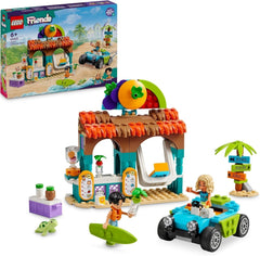 LEGO Friends Smoothie Stand in spiaggia Set da gioco per giochi di ruolo Idea regalo per ragazze e ragazzi di 6 anni con personaggi di gioco Tartaruga e accessori Giocattolo per lo sviluppo sociale 42625 Set da costruzione Besuche den LEGO-Store Titolo predefinito