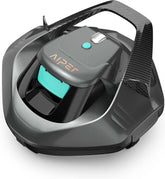 AIPER Robot per Piscina, Pulitore per Piscina Senza Fili con Batteria, Autonomia di 90 Minuti, Parcheggio Automatico, Motori a Doppia Azionamento e Indicatori LED, Ideale per Piscine a Fondo Piatto Fino a 80 m²