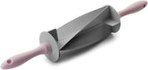 RODILLO CORTADOR DE Croissant, Plastica, grigio/rosa, 18 x 18 x 10 cm