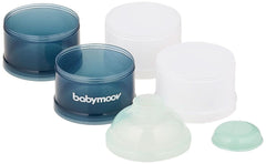 Babymoov Milchpulver-Portionierer, Arctic Blue, 4 Fächer Accessori Alimentazione e Allattamento Bebe Naty Shop