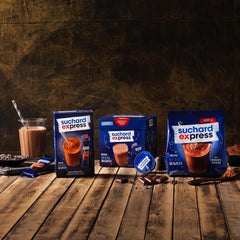 Suchard Express Kakao Kapseln für Dolce Gusto, 3x 16 Kapseln, kompatibel mit Nescafé Dolce Gusto Maschinen, Cremige Trinkschokolade