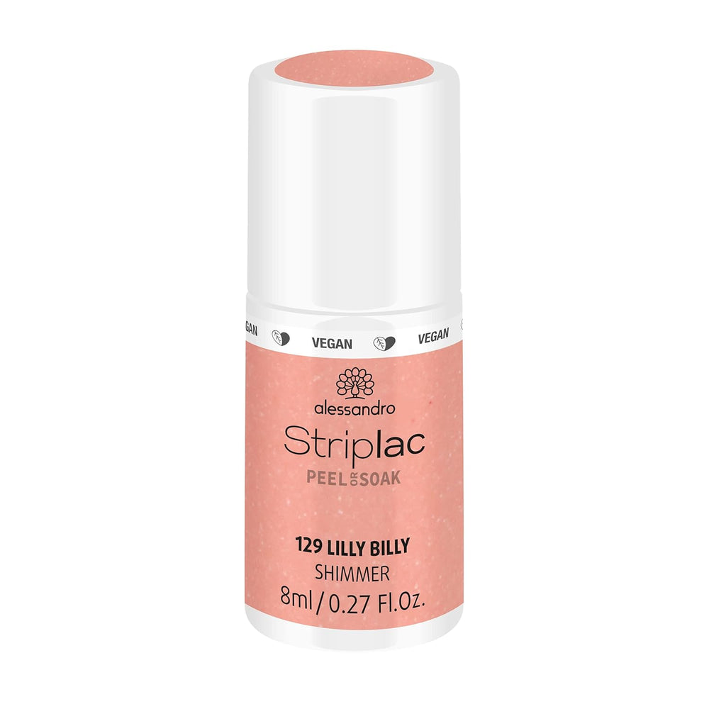 alessandro Striplac UV-Nagellack Lilly Billy – Schonend und langanhaltend – Einfache Entfernung dank Peel-Off-Technologie – Vegan und tierversuchfrei – 8 ml