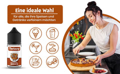 Aroma Alimentare Twizzy Waffle - 30 ml - Aroma intenso - Ideale per dolci Arome Naty Shop
