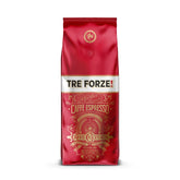 Espresso Caffè - Boabe de espresso - Prăjite tradițional la foc de lemne de măslin, lucrate manual în Sicilia - Boabe de cafea premium 250g pentru aparate de cafea complet automate și aparate cu portafiltru