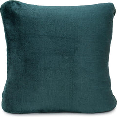 Gözze - Federa per cuscino confortevole, Merino Feeling, 50X50 cm - Verde scuro Letti e coperte Besuche den Gözze-Store