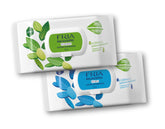 MilleusiPiu Maxi con coperchio, 64 salviette umidificate, 64 unità