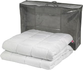 Abeil pătură ponderată, 7,5 kg, 220 X 240 cm, efect calmant, alb Plapumi si pilote Naty Shop Alb 220 X 240 Cm