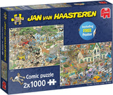 The Storm + The Safari, puzzle jigsaw 1000 piese adulți X 2 Puzzle Naty Shop Titlu implicit
