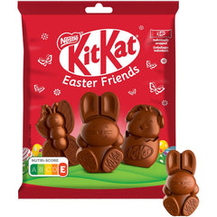NESTLÉ Easter Friends Mini Figure pasquali al cioccolato al latte con pezzi croccanti, confezione da 2 (1 x 65 g)