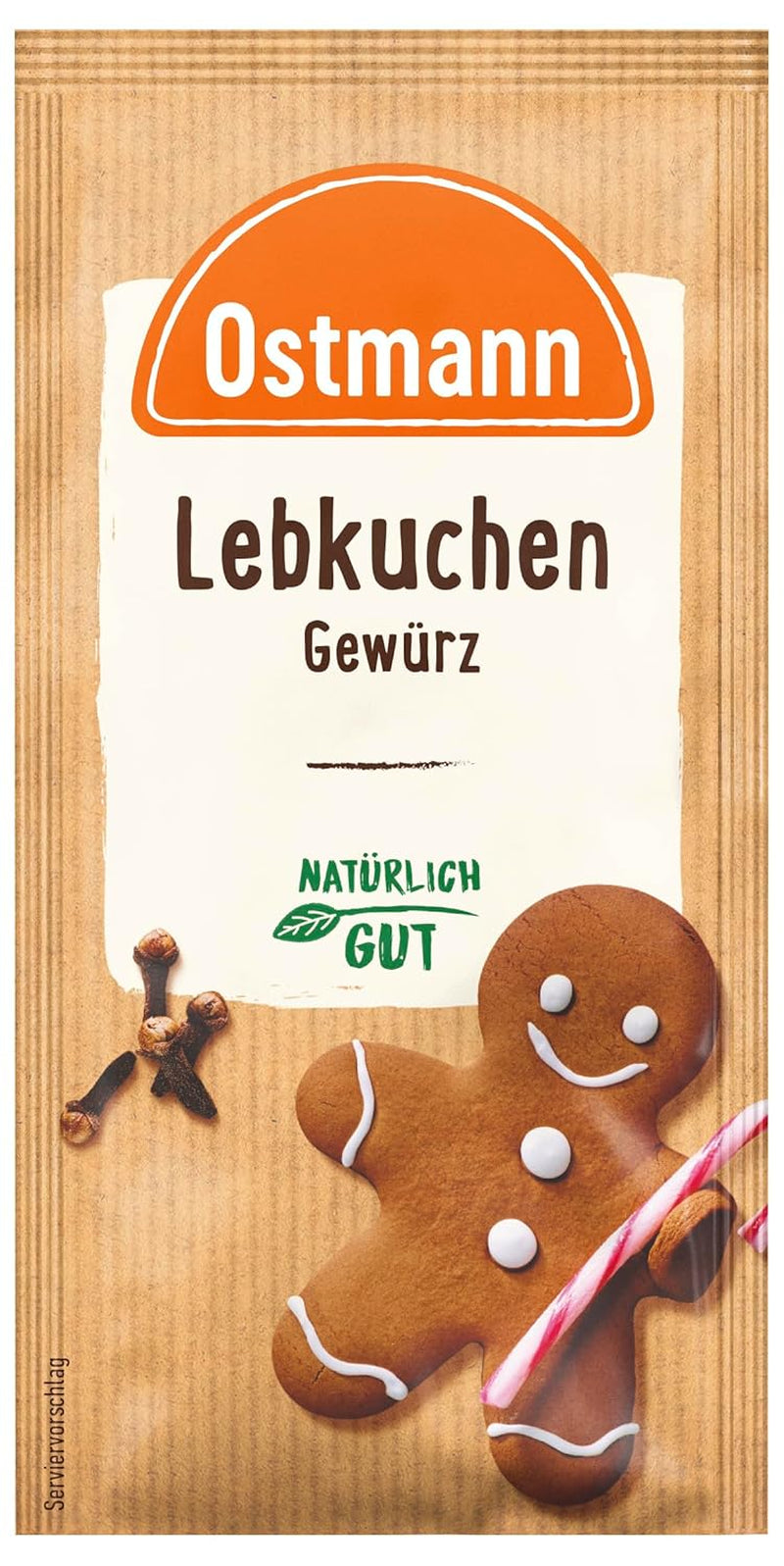 Ostmann Gewürze – Lebkuchen-Gewürz | Gewürzmischung für Leb- und Honigkuchen | Ideale per pasticceria e dessert invernali e natalizie 15 g in busta