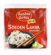 Tagliatelle in vetro Bamboo Garden Soeoen Laksa, 100 g