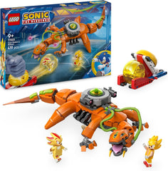 LEGO Sonic il riccio Super Shadow vs. Giocattolo da giocatore Biolizard, regalo per ragazzi e ragazze, set da gioco da collezione per bambini e appassionati di videogiochi con personaggi 77003 Set da costruzione Besuche den LEGO-Store Titolo predefinito