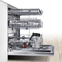 Robot da cucina Bosch Vitapower Serie 4 MMB6172SN, Verbesserte Version, 10 Jahre Motorgarantie, Edelstahl-Klingen, 1.5L Glasbehälter, Spülmaschinenfeste Teile, 30.000 U/Min, 1200 W, Argento Kitchen Naty Shop