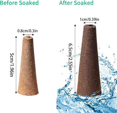 50 spugne di ricambio per coltivazione, tubi per la stabilizzazione dei semi, tappi per spugne per la coltivazione delle radici, kit di coltivazione idroponica per sistemi di coltivazione idroponica, coltura idroponica per interni, giardino