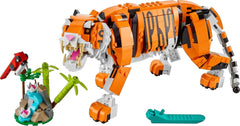LEGO 31129 Creator Majestic Tigre, Panda o Pesce Set di personaggi di animali 3 in 1 Giocattolo per bambini Ragazzi e ragazze Set di giocattoli da costruzione per animali Trova il negozio LEGO
