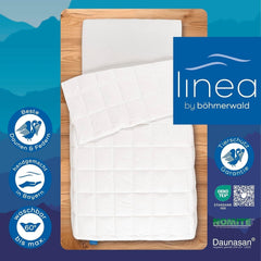 Plapumă confort, (90 puf / 10 pene), alb, 155 X 220 Cm Plapumi si pilote Naty Shop