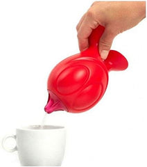 Dozator de zahăr Alessi „GINO ZUCCHINO” din rășină termoplastică, roșu