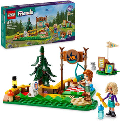 LEGO Friends Tiro con l'arco al campo avventura Giocattolo costruibile per bambini con arco e frecce, 2 personaggi e un lavandino, per ragazze e ragazzi dai 6 anni in su 42622 Set da costruzione Besuche den LEGO-Store Titolo predefinito