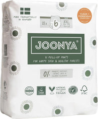 Pannolini push up taglia 6 XXL (da 15 kg) - 1 sacchetto da 21 pezzi - Senza sostanze nocive, ecologici, ultrapiatti, per uso notturno - Prodotto in Danimarca