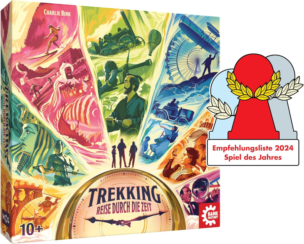 Game Factory 646098 Escursionismo, Viaggio nel tempo, Gioco da tavolo per 1-4 giocatori, Dai 10 anni in su, Gioco per famiglie