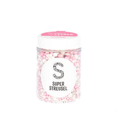 Super Streusel, Edible Sugar Pearls (grandi perle con ripieno di cioccolato), 90 grammi Naty Shop