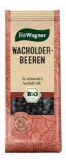 BioWagner - Bio Wachholderbeeren | ideale per selvaggina, crauti o crauti | naturbelassene Bio-Zutaten | riciclabile Verpackung | 30 g