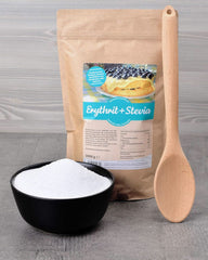 Eritritol + Stevia Înlocuitor natural de zahăr fără calorii 1:1, 1 Kg Indulcitori Naty Shop