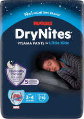 Pantaloni pigiama DryNites per ragazzi 3-5 anni 1 confezione (1 x 16 pezzi)