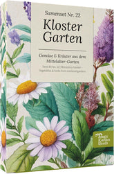Magic Garden Seeds - Il giardino del monastero: verdure ed erbe aromatiche dal Medioevo - 9 storiche scatole di semi culinari, medicinali e da giardino