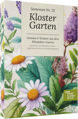 Magic Garden Seeds - Il giardino del monastero: verdure ed erbe aromatiche dal Medioevo - 9 storiche scatole di semi culinari, medicinali e da giardino