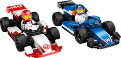 Auto da corsa F1 Williams e Haas F1 LEGO City - Giocattolo di Formula 1 con auto costruibili e 2 minifigure di piloti da corsa - Piccole idee regalo per ragazzi e ragazze dai 4 anni 60464 Set di costruzione Beuche den LEGO-Store