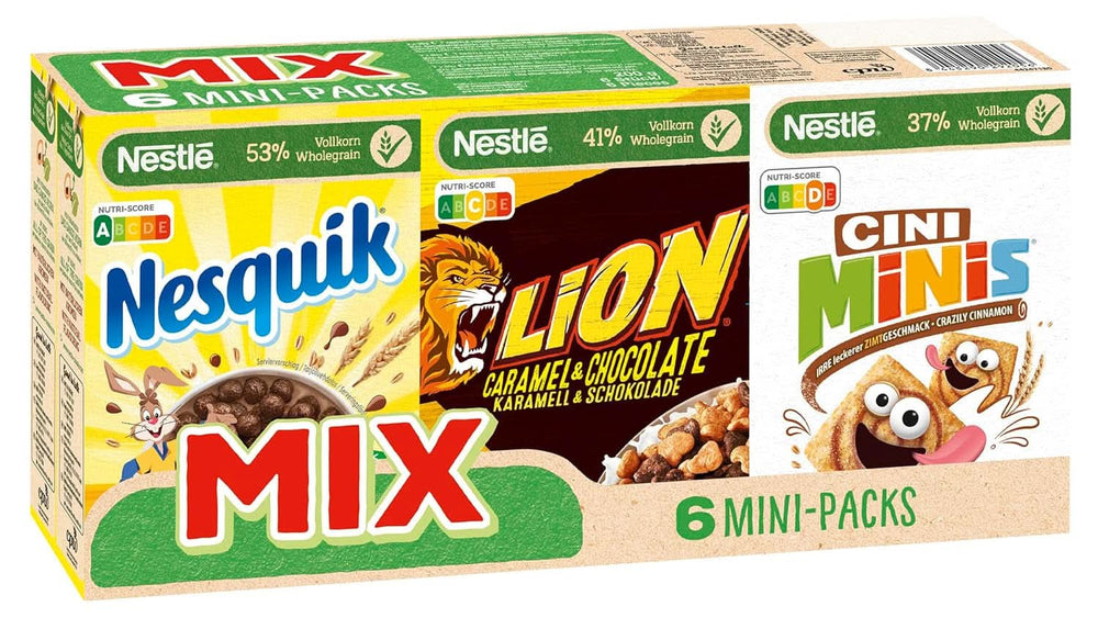 Mini confezioni Mix Cereal, 1 set da 200 grammi Naty Shop Set 6 mini confezioni (200 grammi totali)