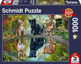 Schmidt Spiele 57392 Dream Big, pisici, puzzle jigsaw 1000 piese Puzzle Naty Shop Titlu implicit