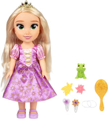 Păpușa cântătoare Disney Princess Rapunzel 35 cm, cântă „I See The Light”, include accesorii pentru mai multă distracție, perfectă pentru fetițe cu vârsta de 3 ani și peste, violet
