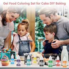 Coloranti alimentari gel, 6 grame sau 10 grame Naty Shop