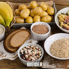 Weider Gourmet Farina d'Avena (1,9 kg) gusto brownie. Farina d'avena integrale. Fonte proteica a basso contenuto di zuccheri.