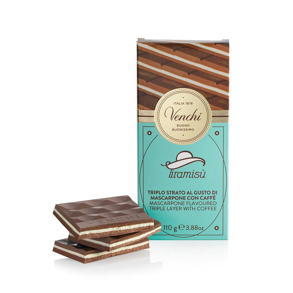 Venchi - Tiramisu cu ciocolată 110g - fără gluten