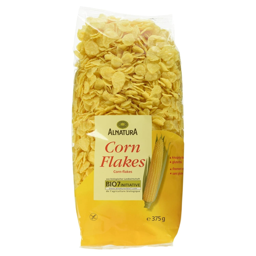 Cornflakes biologici, senza glutine, 375 g