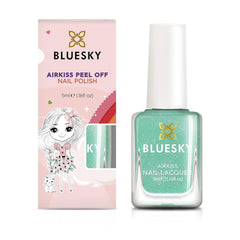 Smalto per bambini Bluesky - Turquoise Splash, Verde turchese. Smalto per unghie per bambini, non tossico, facile da rimuovere, a base d'acqua, non scivoloso, 5 ml