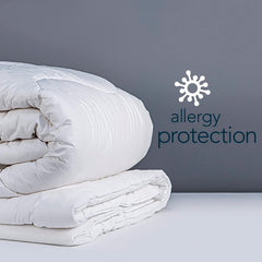 Piumino antiallergico Snuggledown Freshwash, 13.5 Tog Winter Warm, cotone, bianco, letto singolo Trapunte e trapunte Naty Shop