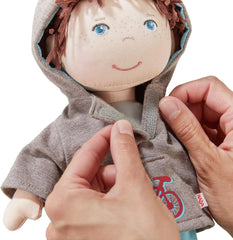HABA 306528 - Bambola Lian - Peluche per bambini dai 18 mesi in cui giocare e abbracciarsi, realizzata in materiali morbidi - Dimensioni: 30 cm Naty Shop Dolls