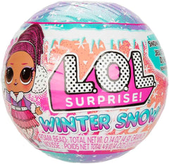 LOL Sorpresa! Winter Snow Tot - 1 bambola da collezione con sorpresa magica della neve, avvolta nel cieco, 8 bambole da collezione, moda e accessori gelidi, regalo per bambini 4+ bambole Naty Shop